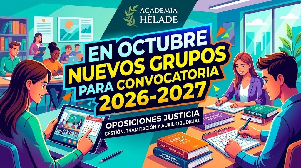 EN OCTUBRE NUEVOS GRUPOS