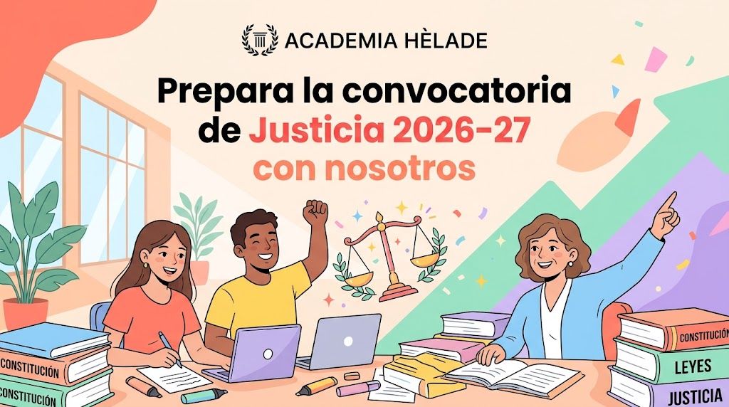 Prepara la convocatoria de Justicia 2026-27 con nosotros