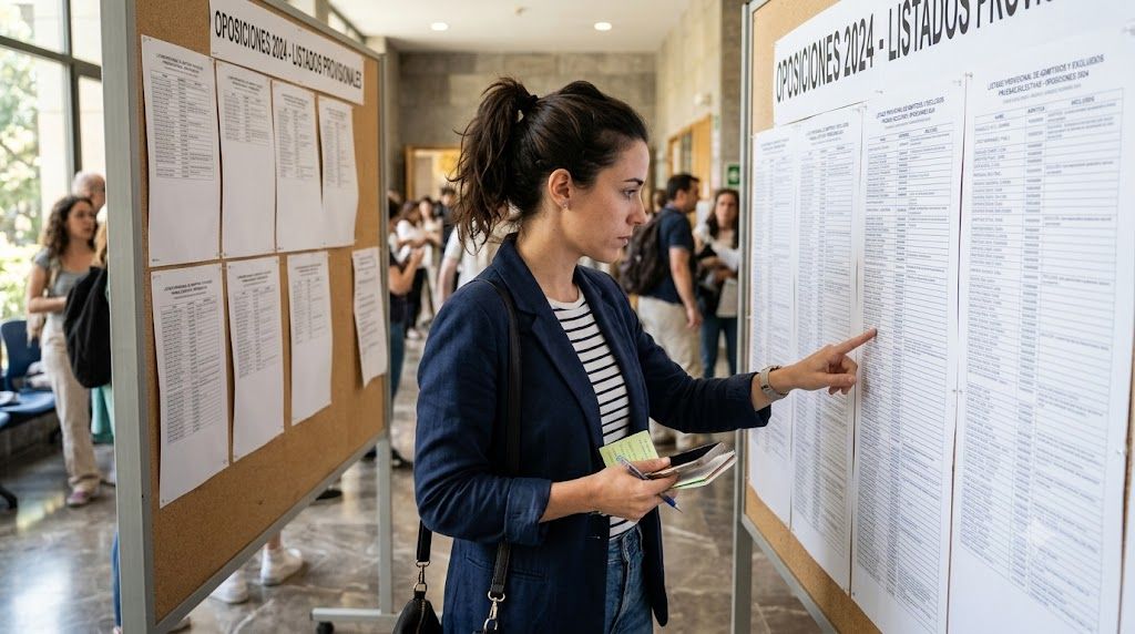 Lista provisional admitidos y excluidos