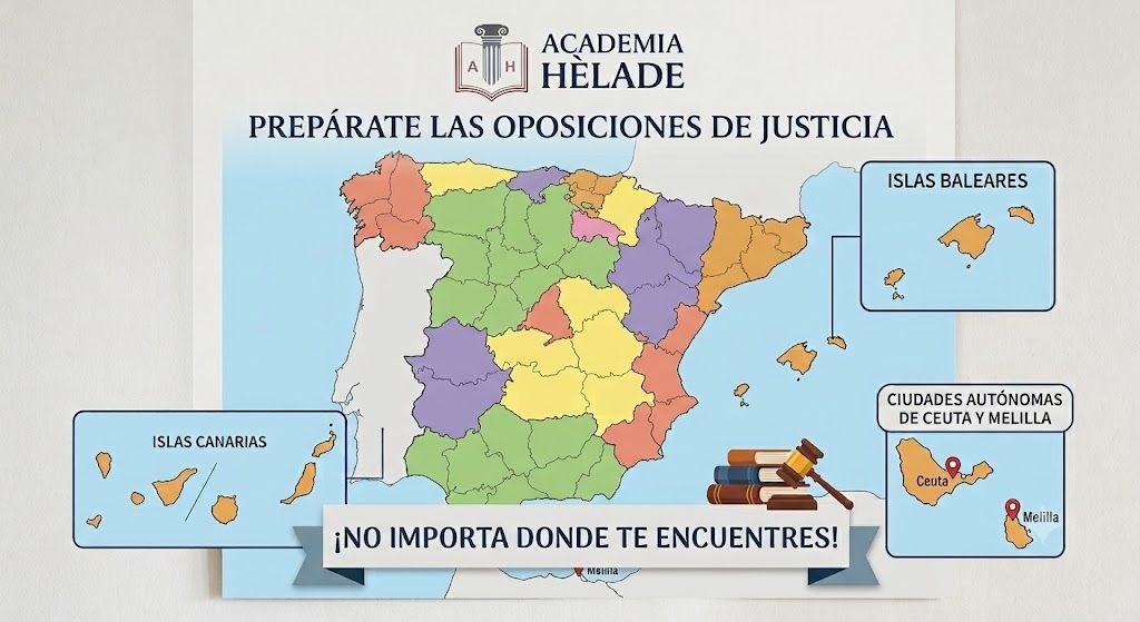 Preparamos para la Administración de Justicia en toda España